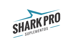 SHARK PRO LOGO PRETO E AZUL