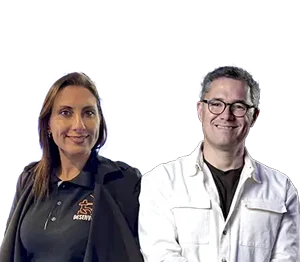 Tania Dantas e Marcelo Cristian