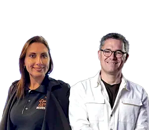 Tania Dantas e Marcelo Cristian